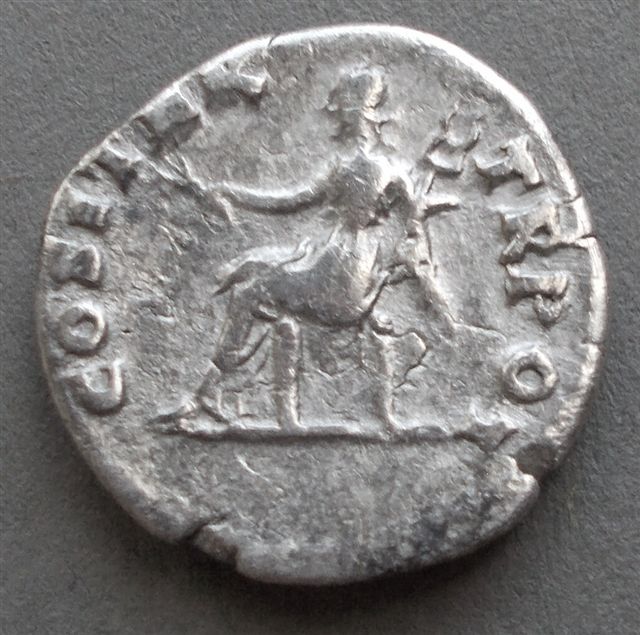 Vespasian-Denarius